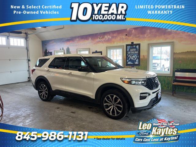 used 2022 Ford Explorer car, priced at $38,987