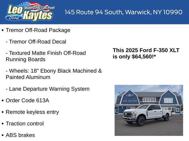 new 2025 Ford F-350 car, priced at $64,560