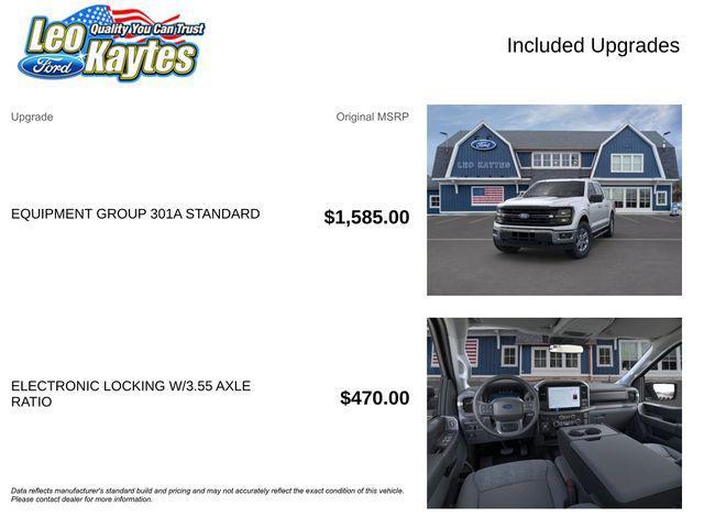 new 2025 Ford F-150 car, priced at $53,115
