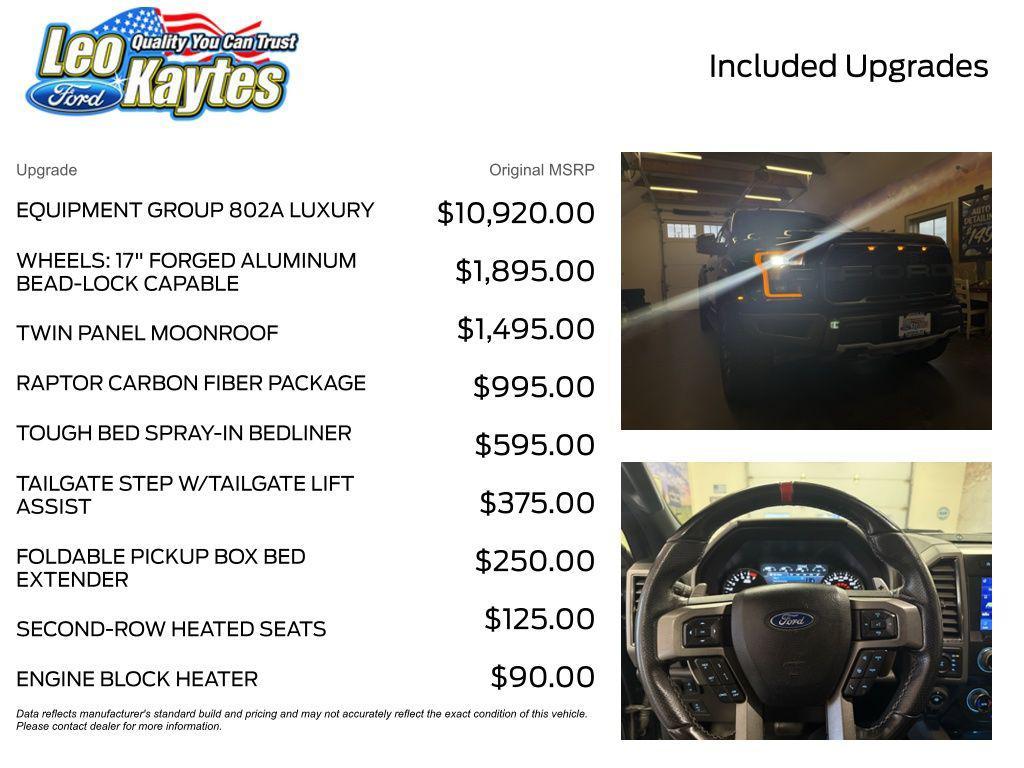 used 2020 Ford F-150 car, priced at $46,500