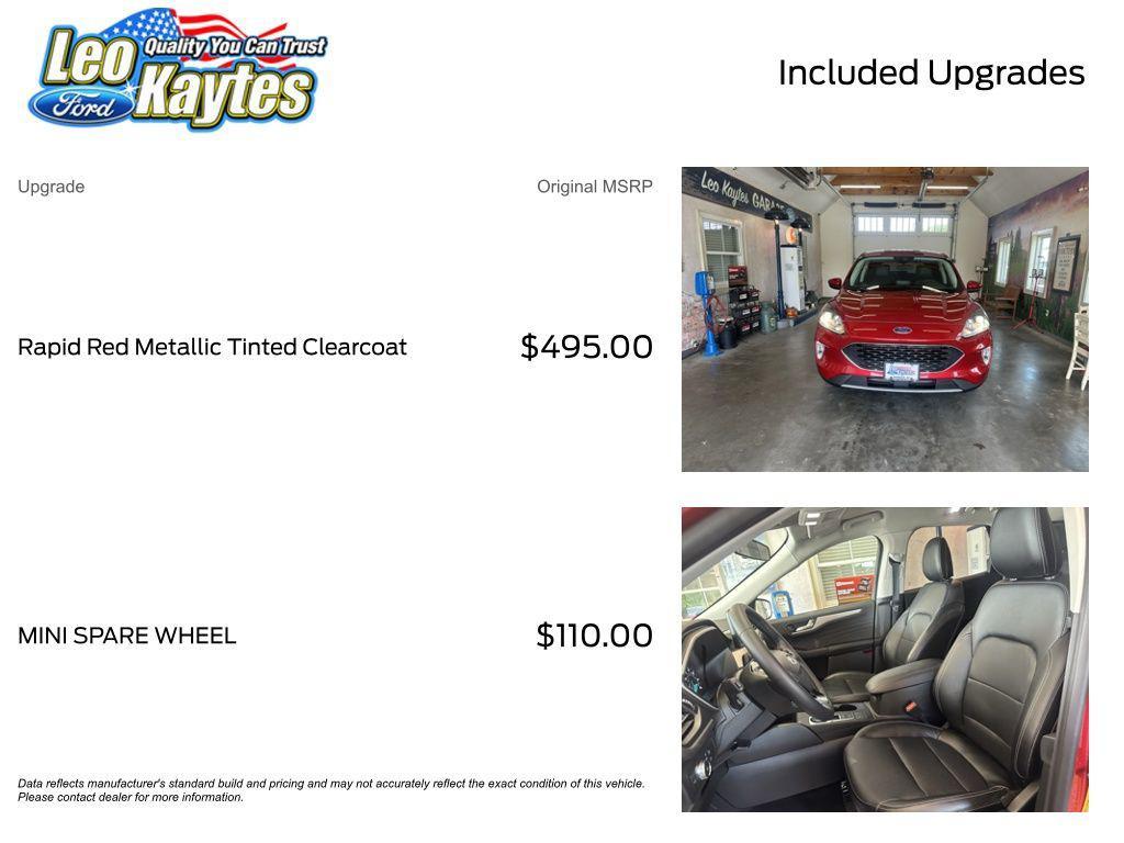 used 2022 Ford Escape car, priced at $23,311