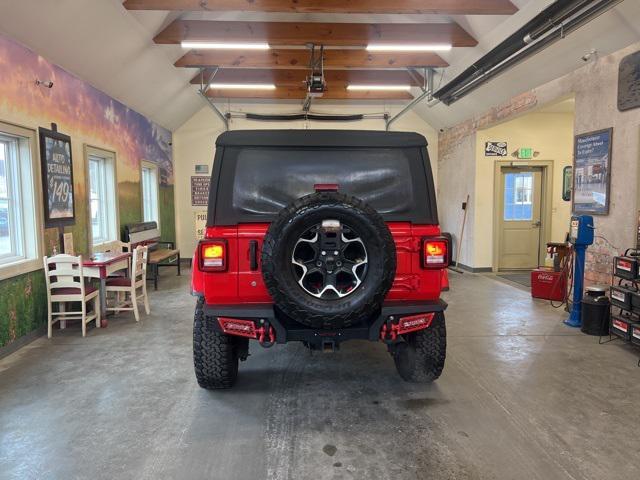 used 2018 Jeep Wrangler Unlimited car, priced at $21,307