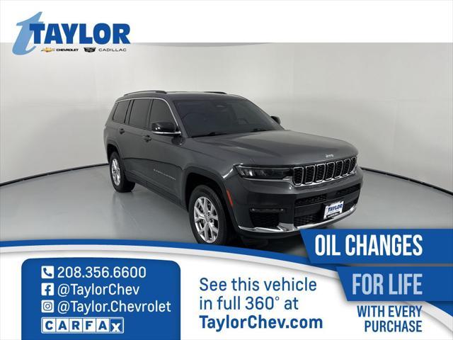 used 2022 Jeep Grand Cherokee L car, priced at $34,495