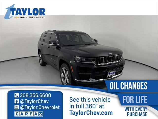 used 2022 Jeep Grand Cherokee L car, priced at $32,995