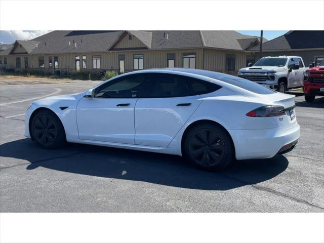 used 2022 Tesla Model S car, priced at $53,495