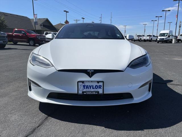 used 2022 Tesla Model S car, priced at $53,495