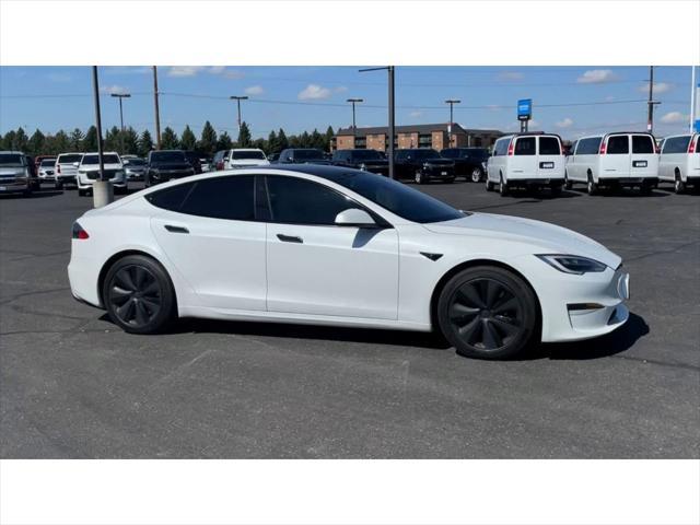 used 2022 Tesla Model S car, priced at $53,495