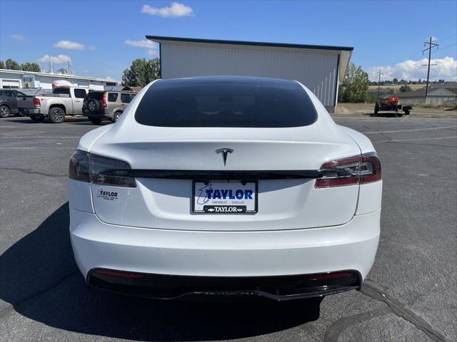 used 2022 Tesla Model S car, priced at $53,495