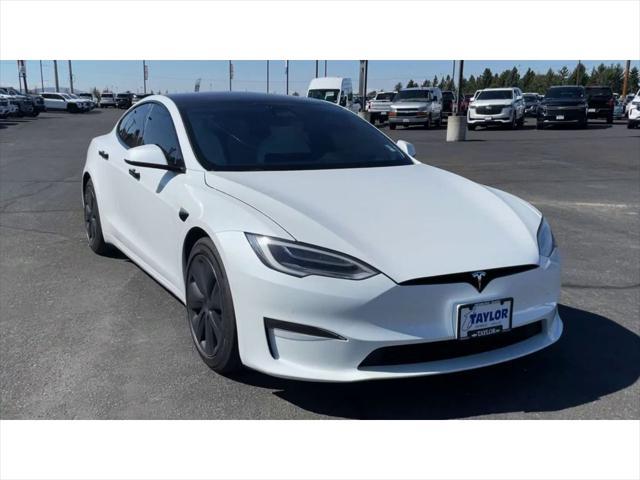 used 2022 Tesla Model S car, priced at $53,495