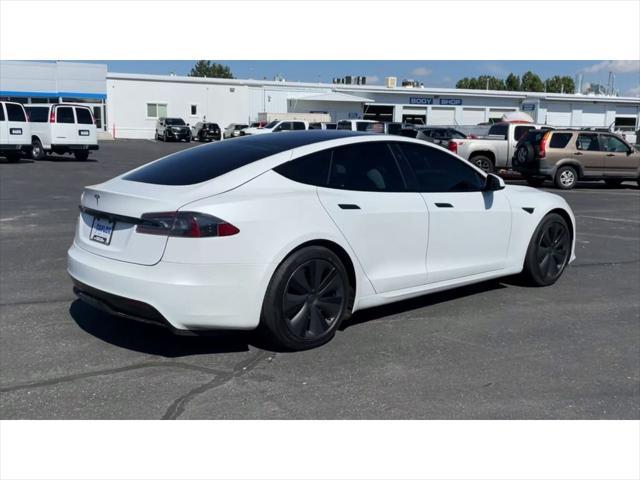 used 2022 Tesla Model S car, priced at $53,495