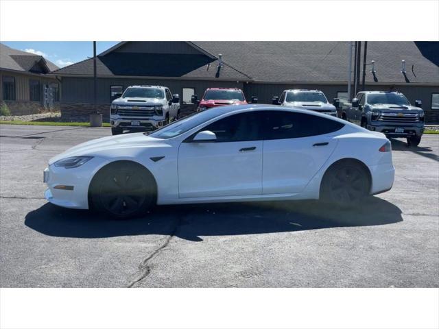 used 2022 Tesla Model S car, priced at $53,495