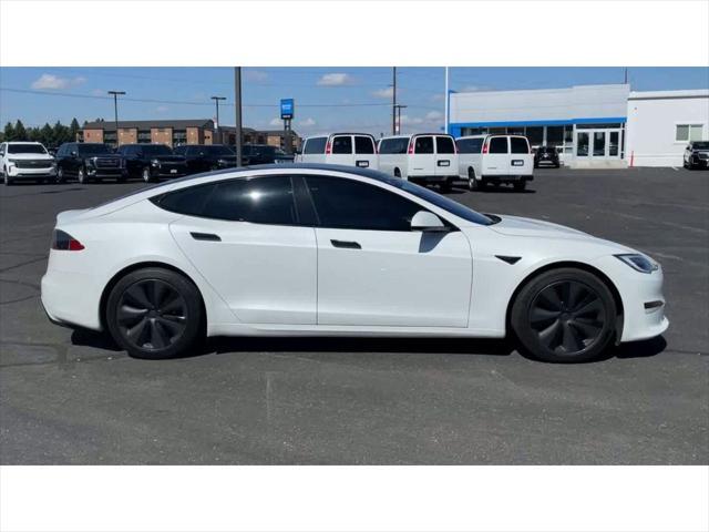 used 2022 Tesla Model S car, priced at $53,495