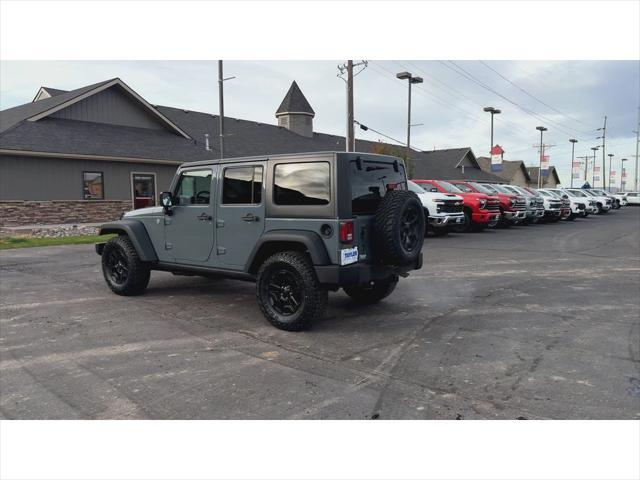 used 2015 Jeep Wrangler Unlimited car, priced at $18,995