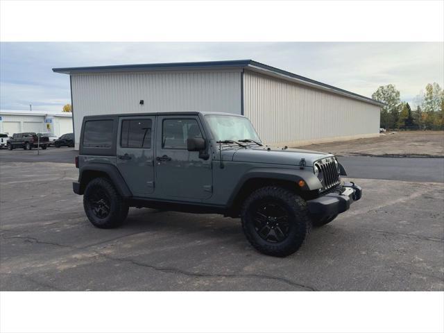 used 2015 Jeep Wrangler Unlimited car, priced at $18,995