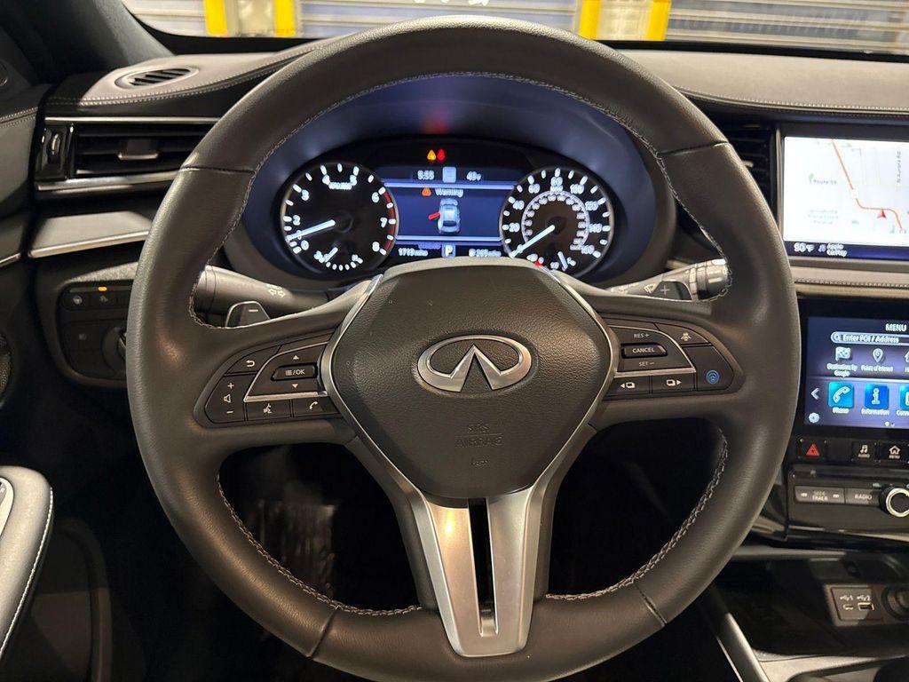 used 2025 INFINITI QX55 car, priced at $45,495