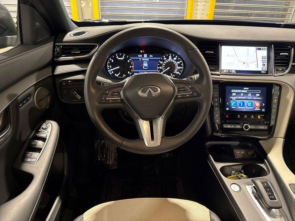 used 2025 INFINITI QX55 car, priced at $45,495