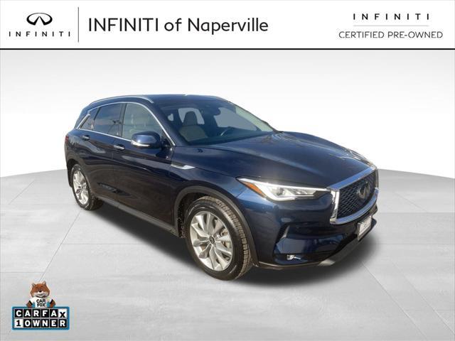 used 2021 INFINITI QX50 car, priced at $27,500