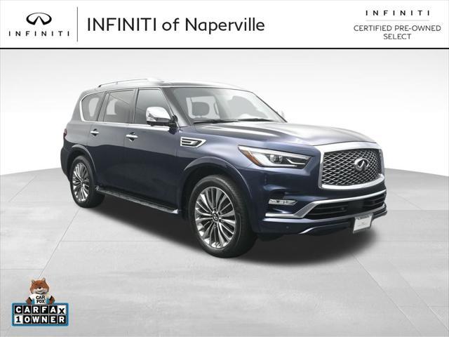 used 2021 INFINITI QX80 car, priced at $38,995