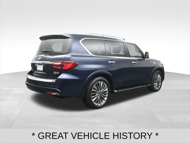 used 2021 INFINITI QX80 car, priced at $38,895