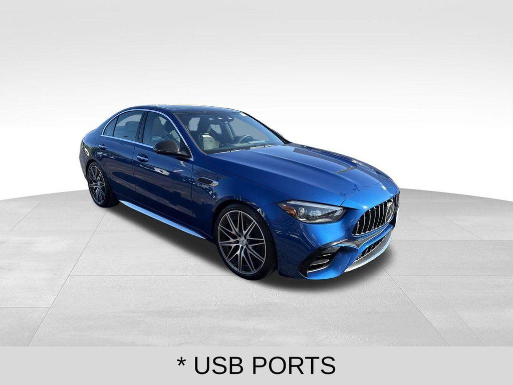 used 2024 Mercedes-Benz AMG C 63 car, priced at $68,995