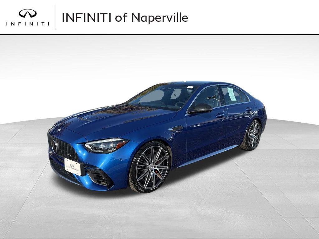 used 2024 Mercedes-Benz AMG C 63 car, priced at $68,995