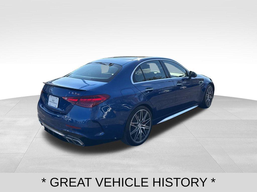 used 2024 Mercedes-Benz AMG C 63 car, priced at $68,995