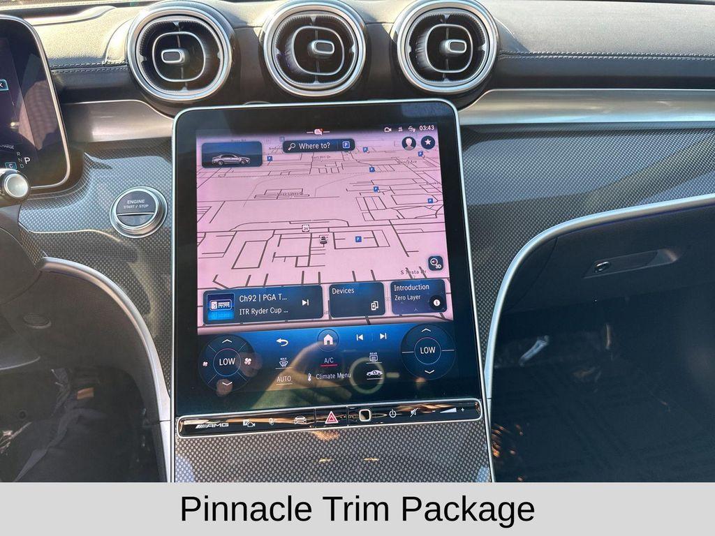 used 2024 Mercedes-Benz AMG C 63 car, priced at $68,995