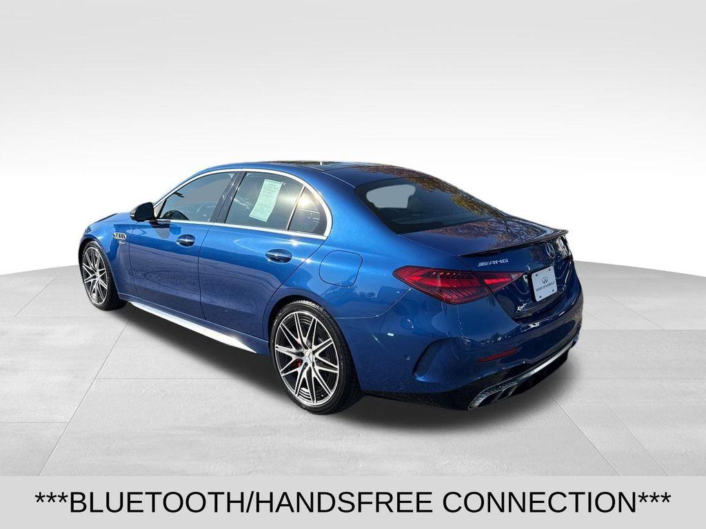used 2024 Mercedes-Benz AMG C 63 car, priced at $68,995