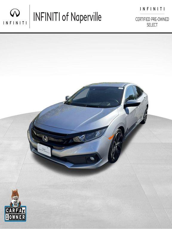 used 2020 Honda Civic car, priced at $19,395