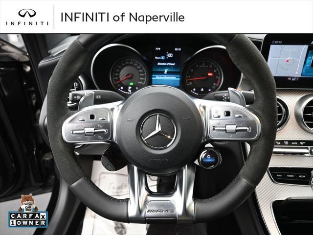 used 2019 Mercedes-Benz AMG C 63 car, priced at $34,500