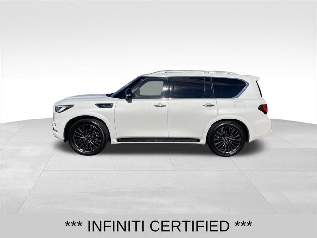 used 2022 INFINITI QX80 car, priced at $44,750