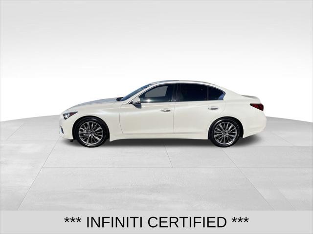 used 2022 INFINITI Q50 car, priced at $26,750