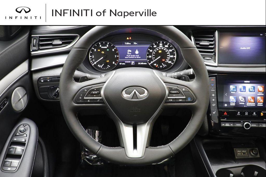 new 2025 INFINITI QX50 car, priced at $45,948