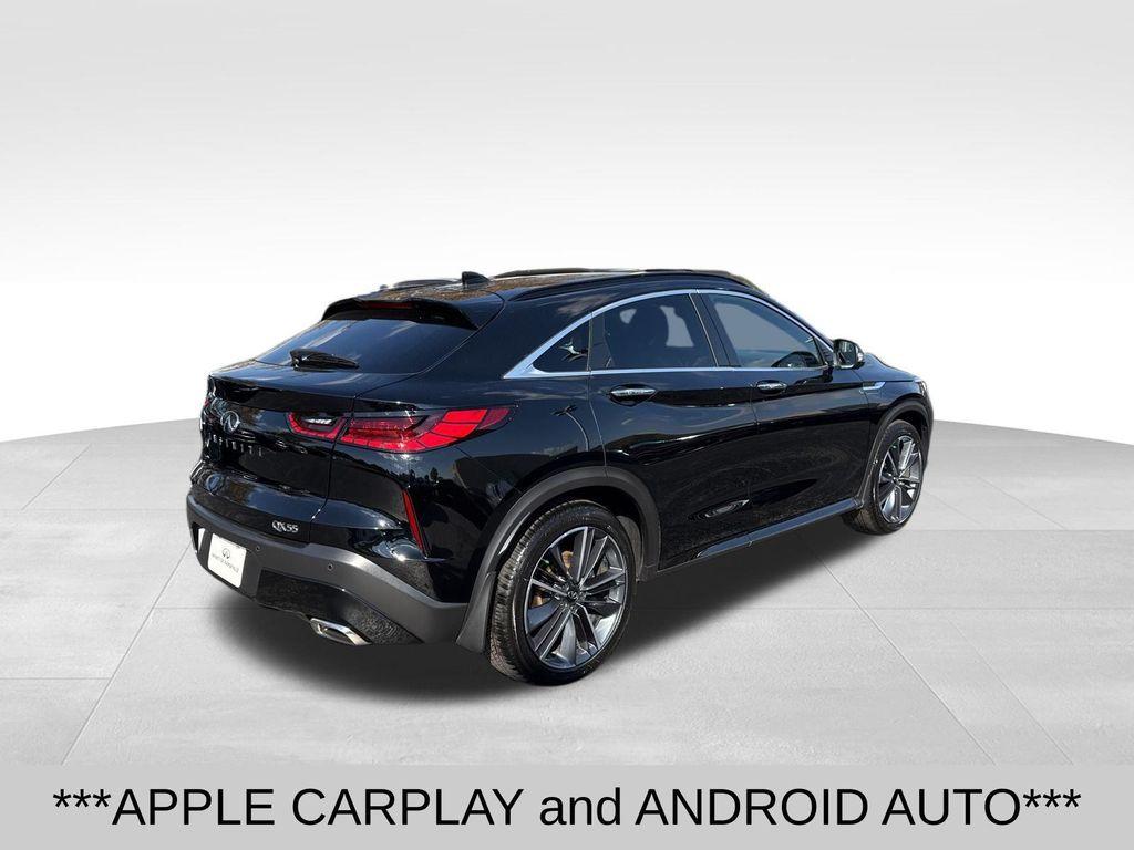 used 2025 INFINITI QX55 car, priced at $42,495