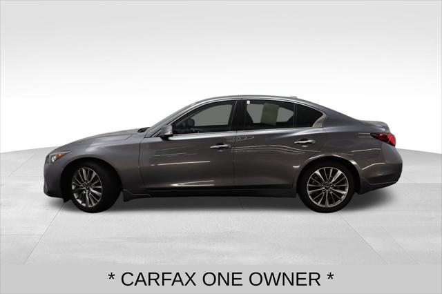 used 2022 INFINITI Q50 car, priced at $30,595