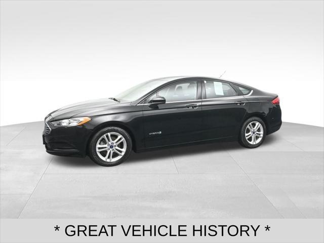 used 2018 Ford Fusion Hybrid car, priced at $13,500