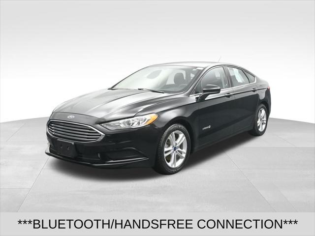 used 2018 Ford Fusion Hybrid car, priced at $13,500