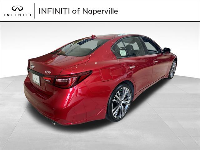 new 2024 INFINITI Q50 car, priced at $50,199