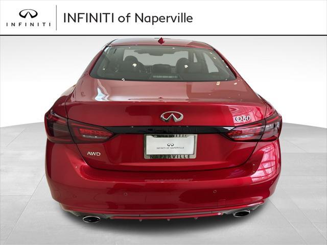 new 2024 INFINITI Q50 car, priced at $50,199