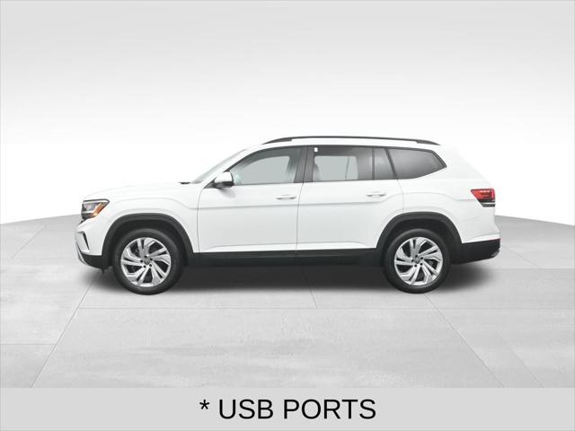 used 2021 Volkswagen Atlas car, priced at $27,500