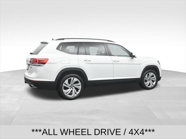 used 2021 Volkswagen Atlas car, priced at $27,500