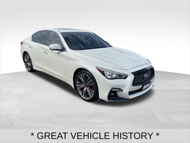 used 2021 INFINITI Q50 car, priced at $31,900