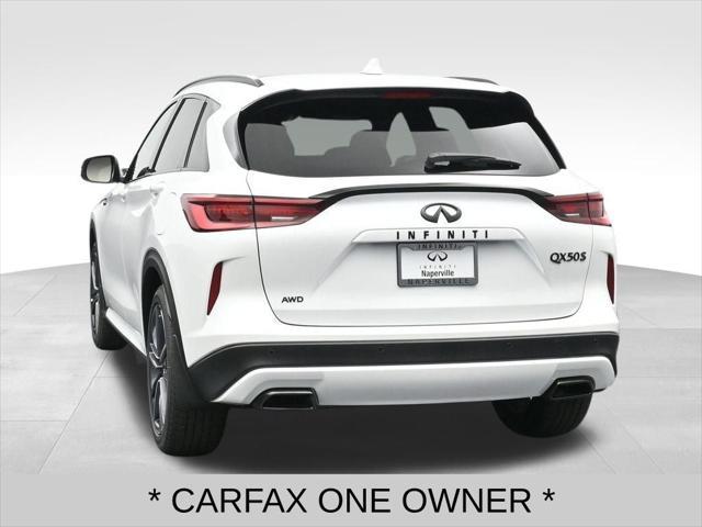 used 2024 INFINITI QX50 car, priced at $43,536