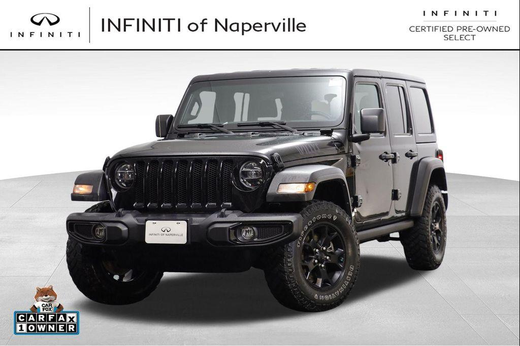 used 2021 Jeep Wrangler car, priced at $30,495