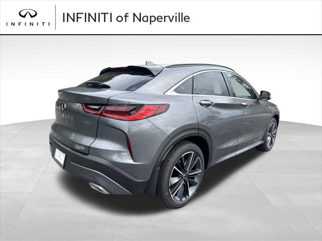 new 2025 INFINITI QX55 car, priced at $57,345