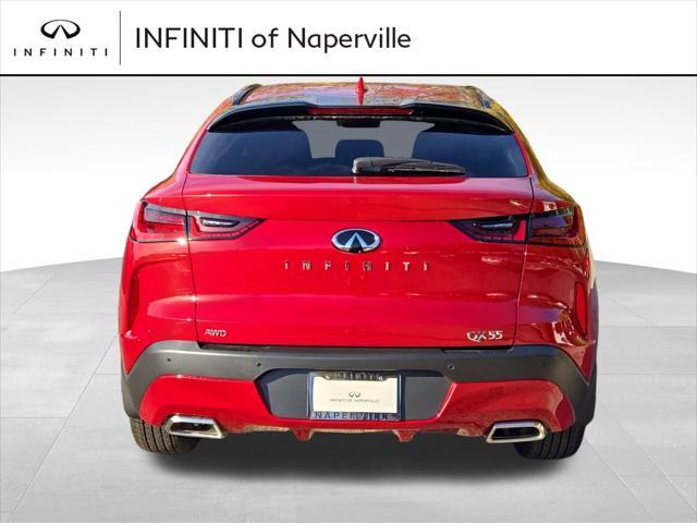 new 2025 INFINITI QX55 car, priced at $59,993