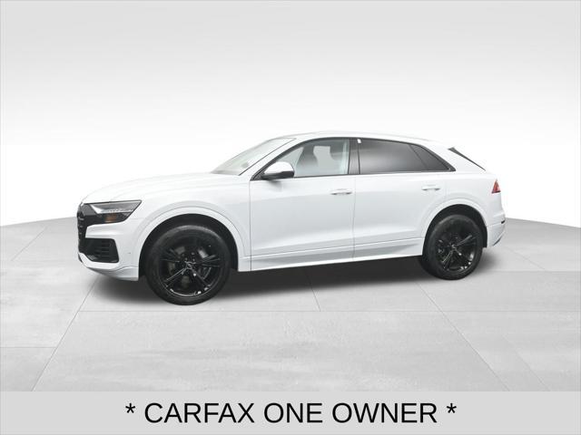 used 2023 Audi Q8 car, priced at $59,500