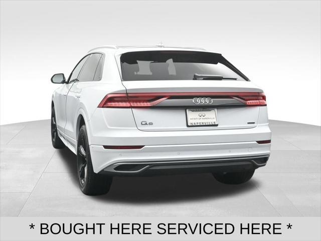 used 2023 Audi Q8 car, priced at $59,500