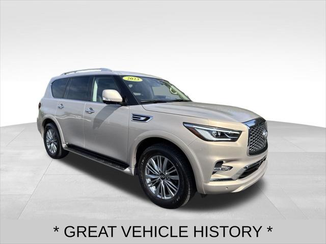 used 2023 INFINITI QX80 car, priced at $44,950