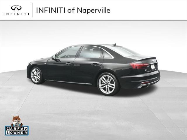 used 2022 Audi A4 car, priced at $24,500